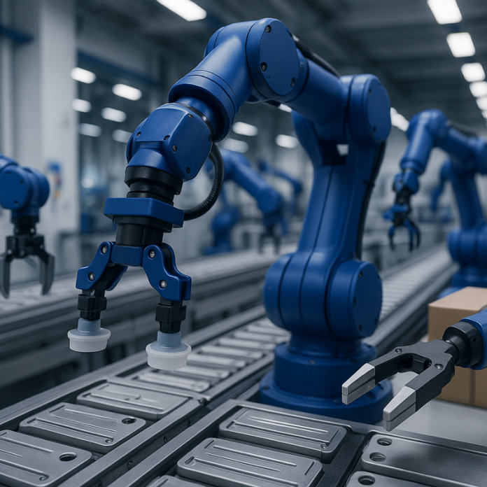 Especialistas en Diseño, Desarrollo y Fabricación de Garras / Grippers / Pinzas Robóticas para Automatizaciones Industriales